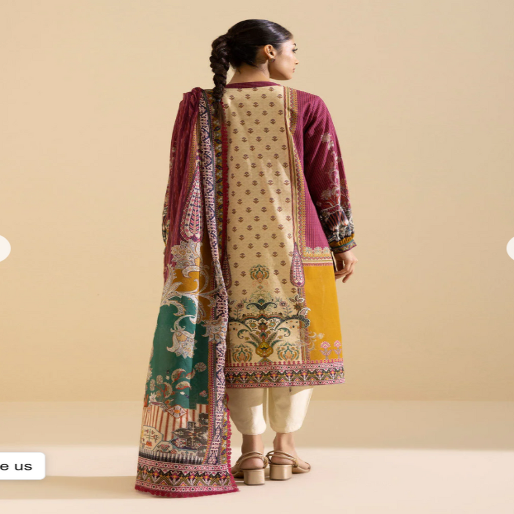 Sapphire Daily - 3 Piece Printed Lawn Suit (U2-DAYZ22V2-33WS)