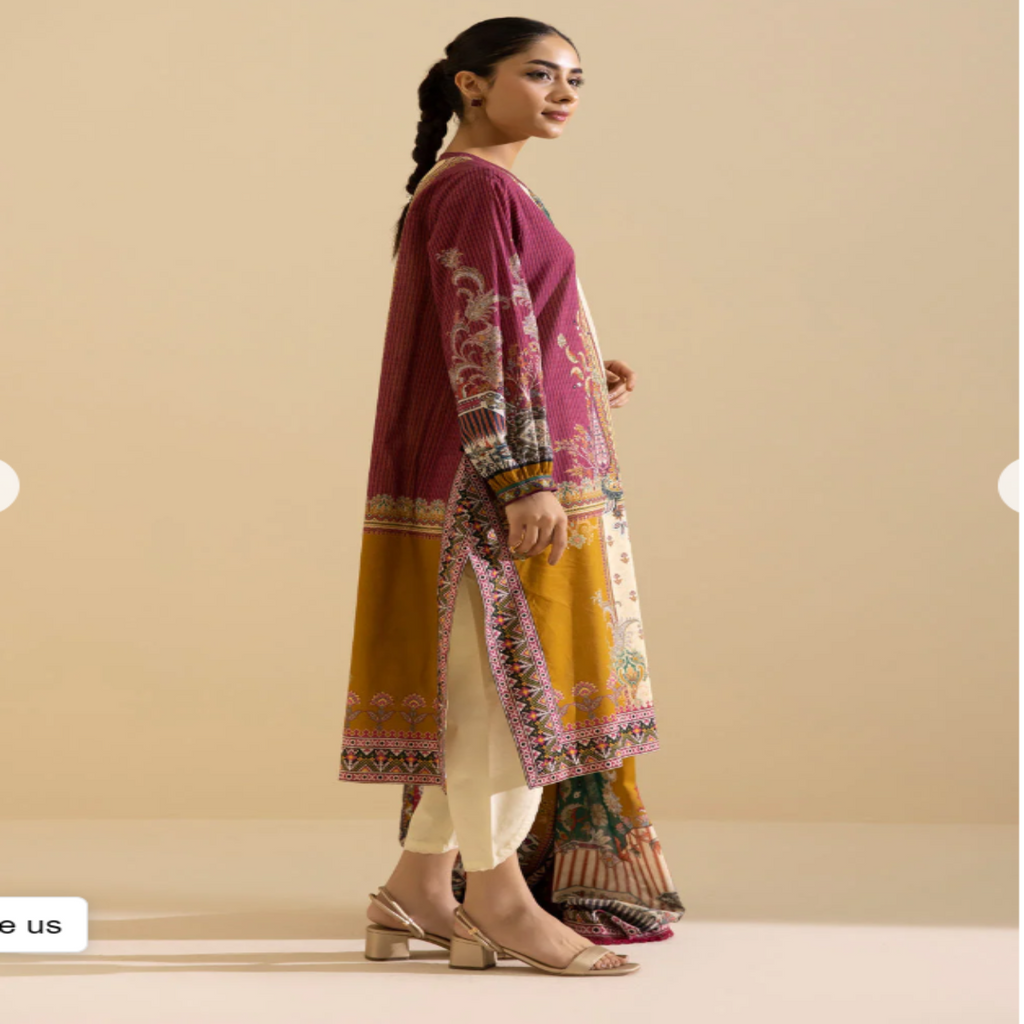 Sapphire Daily - 3 Piece Printed Lawn Suit (U2-DAYZ22V2-33WS)